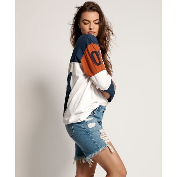 New Free People x One Teaspoon Stevie’s Boyfriend Shorts $114 Sz 25  29 in Waist - Picture 2 of 7